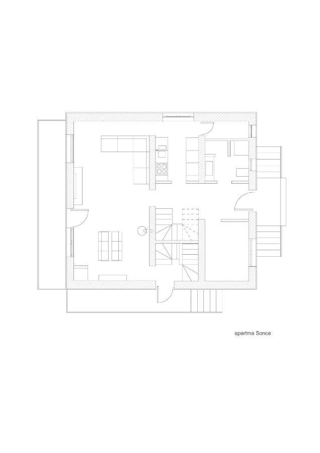 Apartment And Rooms Hisa Sonca Kobarid Exterior photo